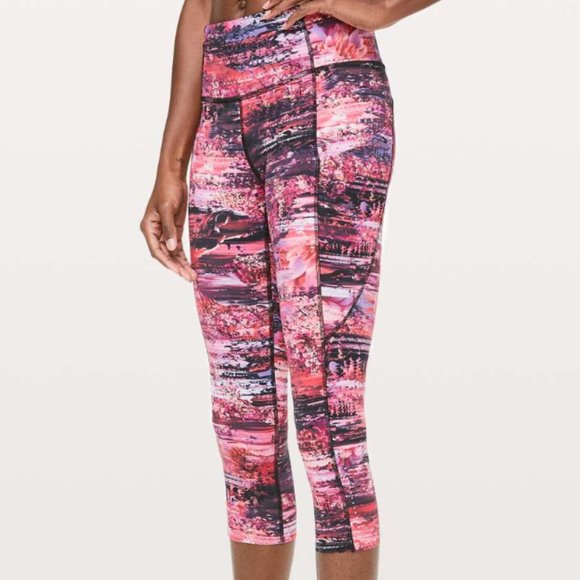 lululemon athletica Pants - Lululemon Fast & Free Crop II *Nulux 19"